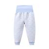 Pantalones Térmicos Acolchados Sin Costuras de Tres Capas para Bebés y Niños Pequeños, Doble Uso para Niños y Niñas, Cintura Alta, Protección Abdominal, Engrosados para el Calor