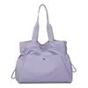 Bolsa Grande de Capacidad para Mujer Japonesa y Coreana, Bolso Tote para Viajes Diarios, Bolso de Hombro Ligero para Deportes y Fitness, Bolso de Mano Casual de Tela de Nylon
