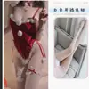 Linda Orejas de Conejo Cosplay de Wei Wuxian Halloween Diadema de Peluche Accesorio para el Cabello Orejas de Conejo Conejo de Orejas Largas Soporte de Orejas de Conejo