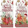 Toalla con Estampado de Árbol de Navidad de Venta Caliente Transfronteriza Toalla de Cocina Amazon Estampado Navideño
