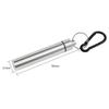 Botella de Medicina de Aleación de Aluminio, Tarro Sellado Impermeable para Exteriores con Llavero, Botella Portátil para Almacenar Limpiador de Oídos y Palillo de Dientes