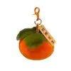 Llavero colgante de caqui bueno imitación de pelo de conejo Rex pequeño colgante de coche de caqui lindo felpa regalo para mochila escolar venta al por mayor