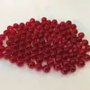 4mm transparente vermelho 6mm8mm10-16mm bola de cristal bola de vidro 1.6cm bolinhas vermelhas bola decorativa para sala de estar