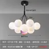 Lámpara de Luna 2025 Lámpara de Sala de Estar Soñadora Habitación Infantil Personalidad Creativa Planeta Restaurante Candelabro Bola de Burbuja Iluminación de Dormitorio