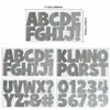Pegatinas de Letras Doradas Brillantes y Plateadas de 3 pulgadas Clasificación del Producto Pegatinas para Coche y Pared Etiquetas para Buzón Pegatinas de Números de Tamaño Grande