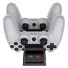 Cargador Integrado de Doble Mango P4 Cargador Inalámbrico Universal para P4/Slim/Pro con Luz LED