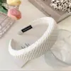 Diadema de Esponja Marrón para Niñas, de Ala Ancha, de Alta Gama, Diadema de Moda para Lavarse la Cara, Pinza para el Cabello de Alta Presión Craneal