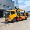 Grúa XCMG Dongfeng Tianjin de 12 toneladas National VI con grúa, vehículo de rescate vial de un remolque y dos, se puede exportar