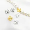 Acessórios de Joias Banhados a Ouro com Retenção de Cor Forte DIY Estilo Vintage Chrome Hearts Cruz Punk Contas Espaçadoras com Furo Reto Contas Soltas