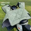 Manta Eléctrica de Invierno para Parabrisas de Vehículos Eléctricos, Engrosada con Terciopelo, Impermeable, Cortavientos, Resistente al Frío y Cálida, Universal para Vehículos de Batería y Motocicletas Eléctricas