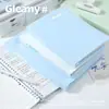 Cuaderno de Hojas Sueltas Antideslizante Brillante B5 Cuaderno de Alto Valor Estilo Ins Sencillo Estudiante Cubierta de Cuaderno de Hojas Sueltas