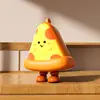 Novo brinquedo de vinil, brinquedo squishy para aliviar o estresse, pequeno pingente, brinquedo infantil, presente criativo e moderno em formato de frutas e vegetais