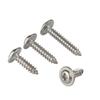 Tornillos Autorroscantes de Acero Inoxidable 304 con Cabeza Plana Grande de Cruz y Arandelas Din968M3M4 Pernos Galvanizados No Estándar