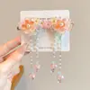 Accesorios para el Cabello de Princesa Hanfu para Niñas, Pinzas para el Cabello de Lazo Estilo Tradicional Chino para Niños, Pinzas Laterales para el Flequillo Estilo Chino, Hermosos Pasadores Pequeños
