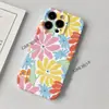 La funda de teléfono floral colorida más vendida de Amazon, un diseño de nicho y moderno para Apple 15/16, disponible para suministro transfronterizo y venta al por mayor