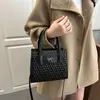 Bolso de Mano Cuadrado Pequeño de Estilo Coreano de Moda Transfronterizo para Mujer, Bolso de Hombro Acolchado en Relieve Nuevo Primavera 2026, Bolso Cruzado para Viajes