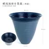 Jianshanchifang Liu Enseñanza Especial Arreglo Floral Negro Arreglo Floral Soporte para Flores Danza de la Grulla Zen Japonés Ikebana Adornos
