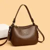 Bolso de Hombro Retro Simple de Gran Capacidad para Mujer Guinness Kangaroo Bolso Cruzado para Viajes Bolso de Lujo Ligero para Mamá de Mediana Edad