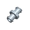 Venta Directa del Fabricante de Plástico PP de Alta Calidad Conector Recto Hembra Luer de Doble Giro de Precisión DFTLC-10