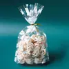 Bolsa Pequena de Bolo Fofa Bolsa de Presente de Aniversário Infantil Saco de Embalagem Transparente para Presente de Doces Biscoitos Lanches
