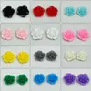 Popular Transfronterizo Colorido Resina Flor Rosa Accesorios Hecho a Mano DIY Accesorios Decoración Teléfono Móvil Venta al por Mayor
