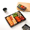 Cajas Desechables para Llevar para Puestos de Comida, Loncheras de Picnic con Tapa, Cajas de Conservación para Sashimi Sushi, Cajas para Ensalada de Frutas