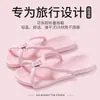 Pantuflas de Viaje Plegables Portátiles para Turismo Baño Antideslizantes para Hombres Mujeres Viajes de Negocios Hotel Pantuflas Desechables Se Pueden Usar en la Ducha