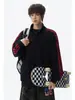 Otoño 2026 Nuevo Estilo Estilo Hong Kong Sombra Cero Pared Talla Grande Sudadera con Tres Rayas M-5X HW261203-P40
