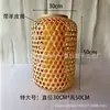 Lámpara Colgante de Linterna de Bambú Pantalla de Lámpara Japonesa Wabi-Sabi Zen Nuevo Estilo Chino Casa de Huéspedes Sala de Té Restaurante de Hot Pot Linterna de Bambú en Stock