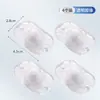 La nueva base de polea para carrito de muebles multifuncional con rueda de bola de 360 grados para pegar latas, rodillo silencioso con reducción de ruido