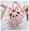 Nova mochila jardim de infância anti-perdido pequena bolsa escolar bonito desenhos animados nylon pequena mochila saco de viagem