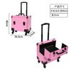 En stock al por mayor herramientas para pedicura carrito técnico para tatuaje bordado selección de orejas masaje portátil doble Apertura doble caja de masaje de pies caja para técnico