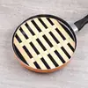 Rejilla de Bambú para Cocinar al Vapor para Uso Doméstico, Rejilla Redonda de Bambú Separadora de Agua para Cocinar al Vapor, Tapete para Cocinar al Vapor, Cesta para Cocinar al Vapor, Bandeja de Bambú para Cocinar al Vapor, Rejilla para Cocinar al Vapor, Rejilla de Cocción al Vapor, Bandeja para Cocinar al Vapor