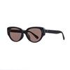 Gafas de Sol Marrones para Mujer 2025 Nuevas de Alta Gama para Cara Grande Aspecto Adelgazante Gm Conducción Gafas de Sol Polarizadas Anti-UV