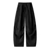 Pantalones casuales de trabajo holgados de nicho para mujer primavera/otoño 2026 caqui de cintura alta adelgazantes ligeros de secado rápido de pierna ancha