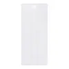 Cartão de Plástico Retangular para Presilha de Cabelo 6,5*15cm Cartão de PVC Branco Leitoso Acessórios de Joias DIY para Mulheres Presilha Bico de Pato Cartão de Papel Branco