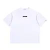 Camiseta Trendy de Algodón Puro Pesado de Manga Corta Holgada para Hombre, Marca Estilo Americano Cjsd, Camiseta Básica Versátil Casual 100% Algodón 26022