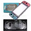 Capa de Cristal para Switch Adequada para Console Nintendo Switch Capa Protetora, Capa de Cristal Transparente Dividida para Switch