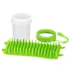 Taza para lavar patas de mascota artefacto para lavar patas de perro pata de cachorro limpieza de mascotas dispositivo para lavar patas de perro cepillo de baño para mascotas