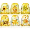 Bolsa de Fiesta de Abejas Wf100 Bolsa Promocional de Regalo Bolsillo de Paquete Decorativo de Abeja para Almacenamiento