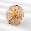 Acessórios de Moda para Gravatas Masculinas Fivela de Toalha de Seda Fivela de Gravata Personalizada com Coroa Bola de Flor Gota d'Água Aro de Gravata DIY