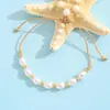 Venda Direta do Fabricante: Pulseira de Pérolas Artificiais com Contas Estilo Coreano Novo Vintage, Design de Nicho da Ins, Pulseira Simples e Fashion