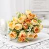Comercio Exterior Transfronterizo Brotes de Peonía Mengna Flores Artificiales Plantas de Decoración para el Hogar Flores Falsas Rosas Flores Artificiales Venta al por Mayor