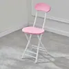 Silla plegable simple para respaldo al por mayor Silla de comedor para el hogar Silla de entrenamiento de oficina Taburete plegable Silla de dormitorio una generación de pelo
