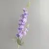 Flores artificiais, delfínio aveludado, flores falsas, flores de seda, flores para decoração de casa, decorações de casamento, jacinto, capim-dos-pampas