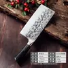 Martillo de cabeza de acero afilada de fábrica forjado a martillo picar doble propósito cuchillo de cocina acero inoxidable machete rebanador cuchillo doméstico