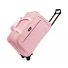 Nova Bolsa de Viagem Estilo Coreano Bolsa de Viagem Portátil com Rodas Grande Capacidade Impermeável Dobrável Bolsa de Bagagem Bolsa de Viagem Masculina