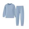 Roupa Íntima Térmica Infantil com Tecido Dupla Face Escovado, Conjunto Base (Blusa e Calça), Gola Meio Alta, Roupa Térmica para Meninos e Meninas
