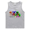 Chaleco de verano para niños 2023, estilo coreano, algodón casual, camiseta básica absorbente de sudor, ropa exterior deportiva de azúcar, camiseta sin mangas para niños