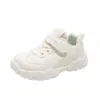 Tenis Blancos Infantiles para Niños y Niñas, Nuevos Zapatos Deportivos Escolares de Primavera y Otoño, Zapatos Ligeros de Suela Suave para Actuación de Bebés